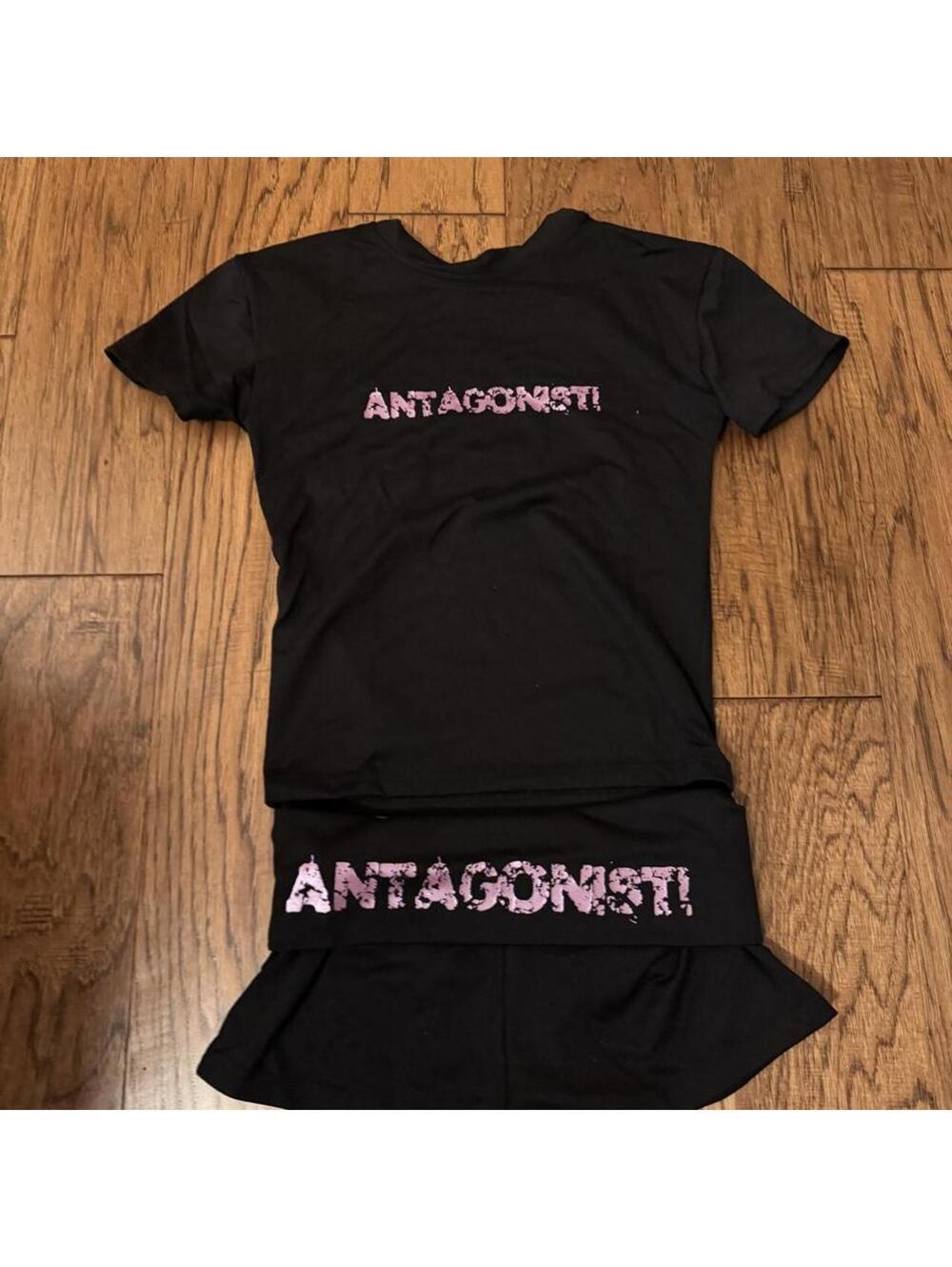 Antagonist  Women's Black Tshirt
